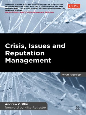 cover image of Crisis, Issues and Reputation Management